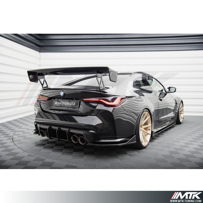 Lames latérales arrière Maxton V4 BMW M4 G82 Coupé 2021>